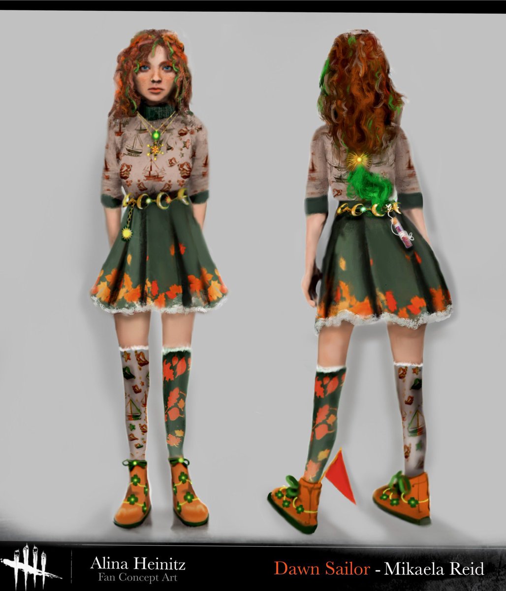 Joining the entry for <a href="/DeadbyDaylight/">Dead by Daylight</a> Cosmetic design contest.🧡

#DeadbyDaylight #deadbydaylightcosmetic #deadbydaylightcontest #dbd