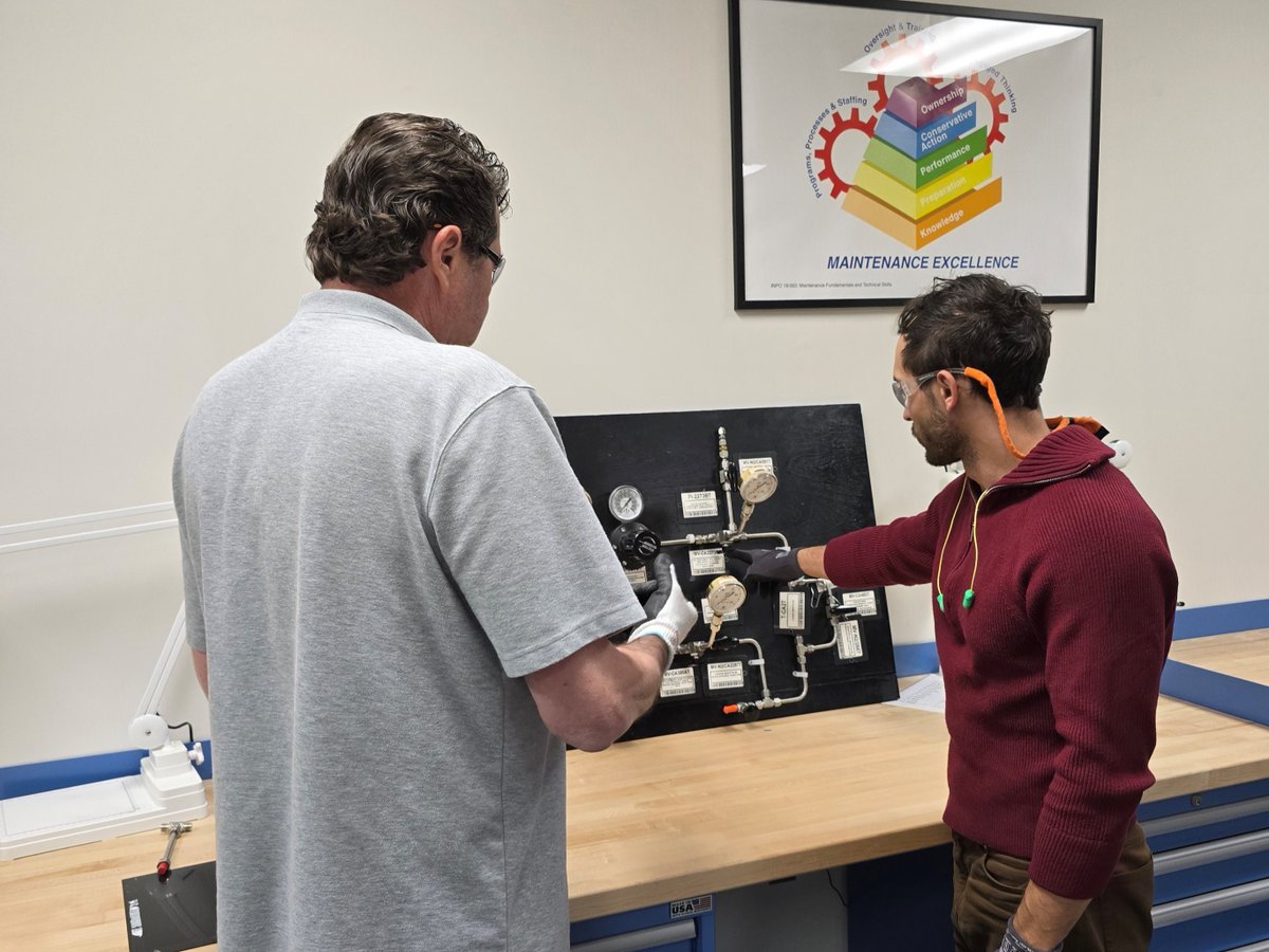 WECNuclear's tweet image. Milestone achieved at the historic Palisades Nuclear Power Plant restart in Michigan! Through our Nuclear Excellence Academy, the plant's training dept. has achieved full INPO accreditation across all key training programs. Learn more at our Insights blog: bit.ly/3IHKdVC
