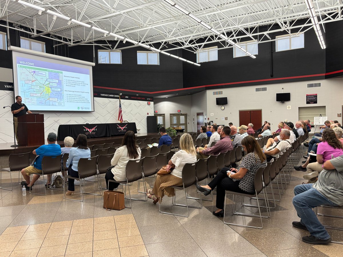 ODOT_NWOhio's tweet image. Van Wert County: Didn't make it to the public meeting? The project information is online and let us know what you think:
👉U.S. 30/John Brown Rd RCUT: transportation.ohio.gov/projects/proje…
👉U.S. 30/U.S. 224 interchange realignment and U.S. 127 corridor improvement: transportation.ohio.gov/projects/proje…