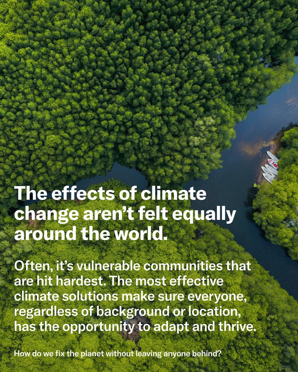 EarthshotPrize's tweet image. Real climate progress brings everyone along.
By expanding access to clean energy and digital tools, Earthshot innovators are showing that local-led climate solutions can improve the lives of those hit hardest by climate change.
Read more: sharedprosperity.earthshotprize.org