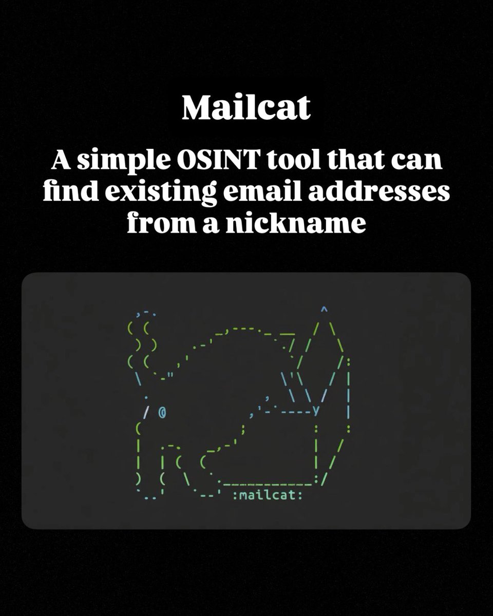 some OSINT tools

check more on t.me/mebst04