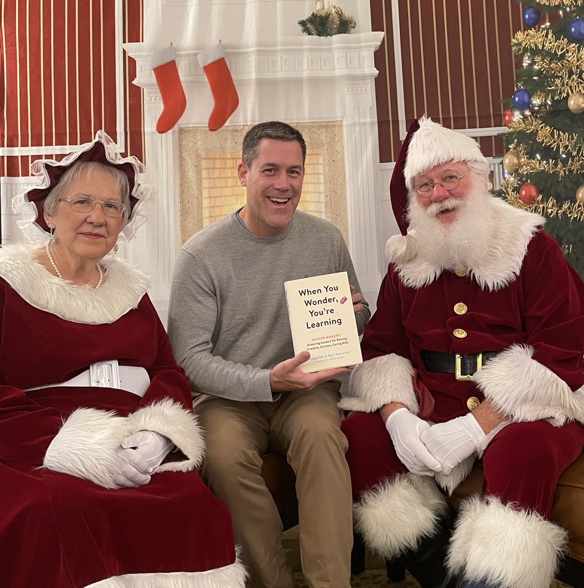 Happy #ChristmasInJuly! 🎄

Co-authors <a href="/greggbehr/">Gregg Behr</a> and <a href="/RyanRydzewski/">Ryan Rydzewski</a>  (who must be stuck behind the camera or in that chimney!)