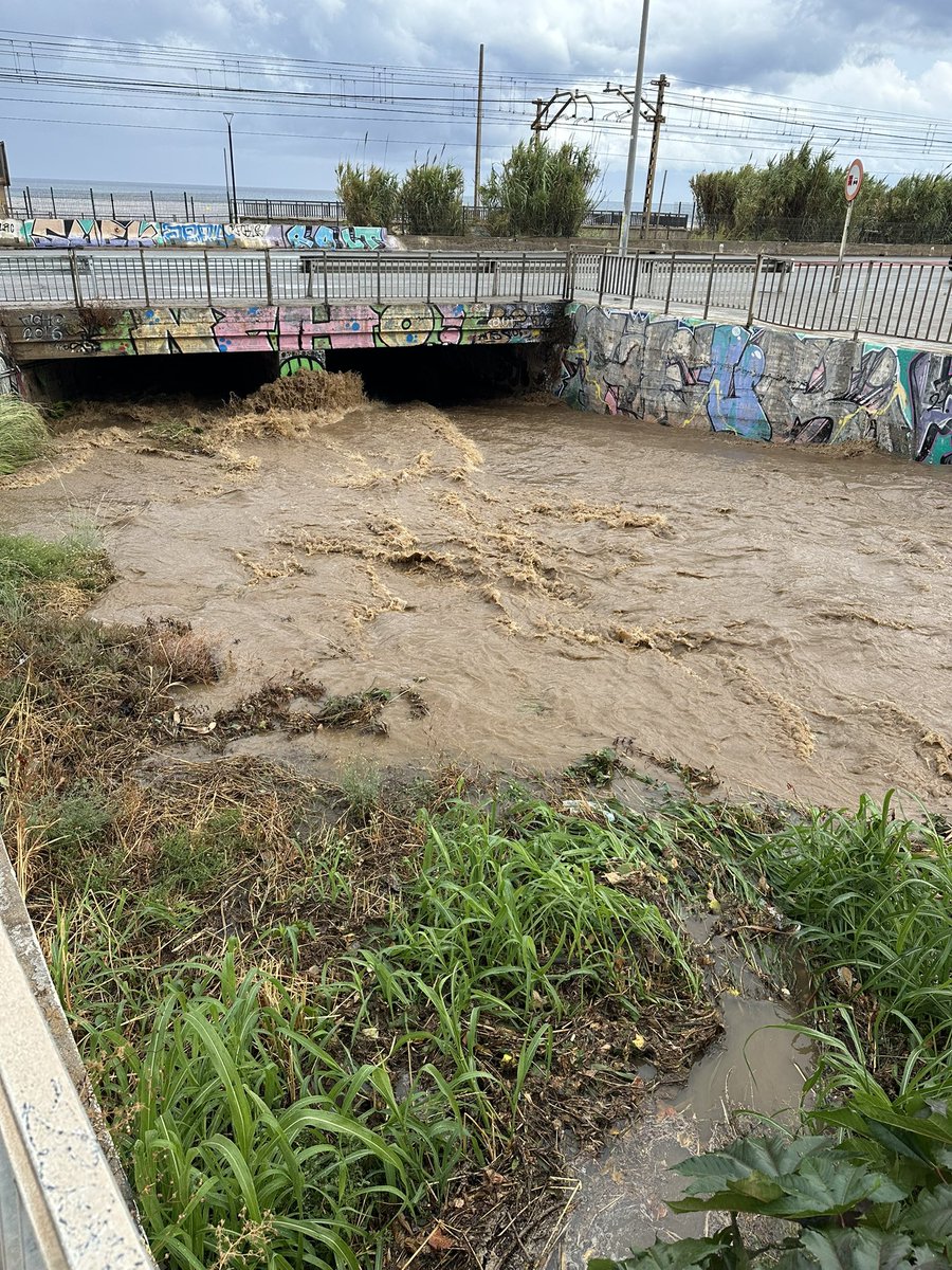 ⚡️A causa de l’episodi de pluges d’aquesta tarda, caiguda de l’arbrat al c/ St. Vicenç i Lluís Companys. S’han inundat diversos carrers. La Policia Local ha tallat el pas del trànsit a les rieres de Cabrils i d’en Cintet. Encara en alerta. Es demana que s’extremin les precaucions