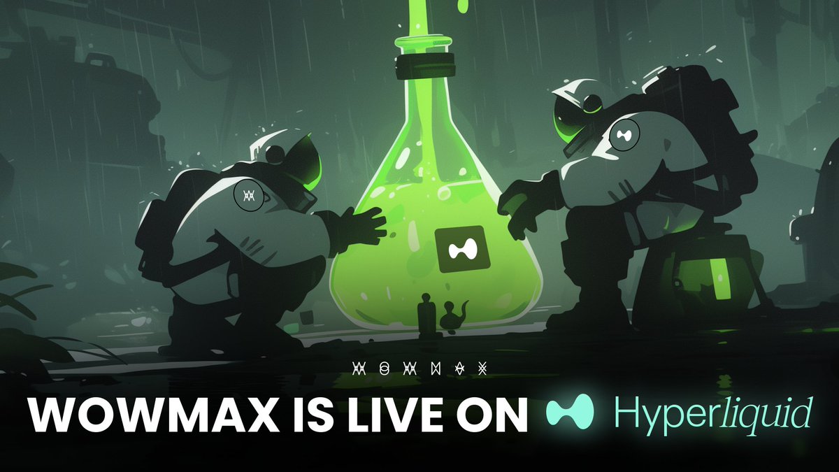 WowmaxExchange's tweet image. WOWMAX is live on @HyperliquidX
We’re excited to announce that WOWMAX is now integrated with the high-performance HyperEVM — built to power a fully on-chain, open financial system.
💡 What’s in it for you?
🔹 Best Prices: Our smart routing & arbitrage logic ensures optimal…