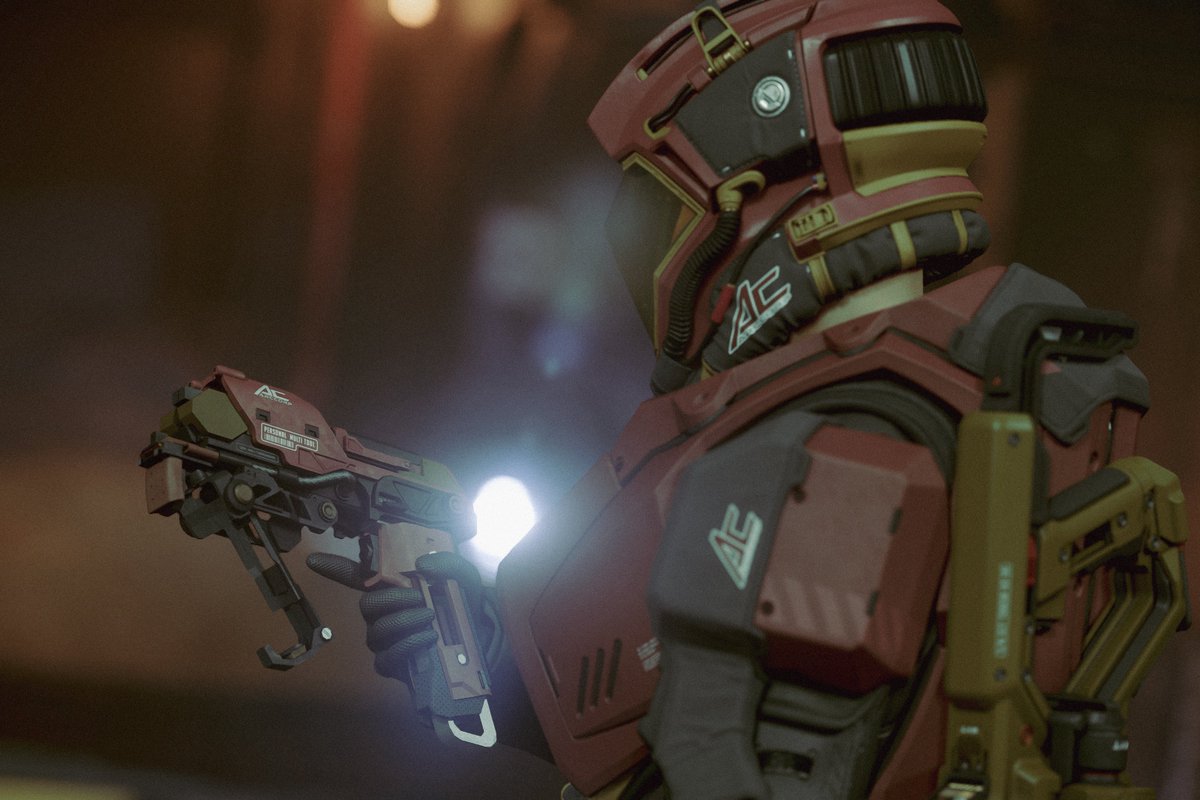 CaptainDisowned's tweet image. ArcCorp Strata Armor & MultiTool look so good! ๐
๐ Area 18, ArcCorp
๐ฎ Star Citizen 4.2.1
New Player? Earn an extra 50,000 UEC โฌ๏ธ
Referral Code: STAR-PHGY-6D5Y
@RobertsSpaceInd
#StarCitizen #VirtualPhotography