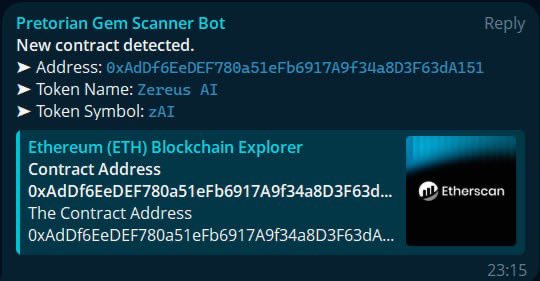 $PRET Development Update

We are finalizing the initial message logic for our Prelaunch Scanner — the first of three key modules.

This message will serve as the entry point for project scans, providing investors with immediate, structured insight right from the start.