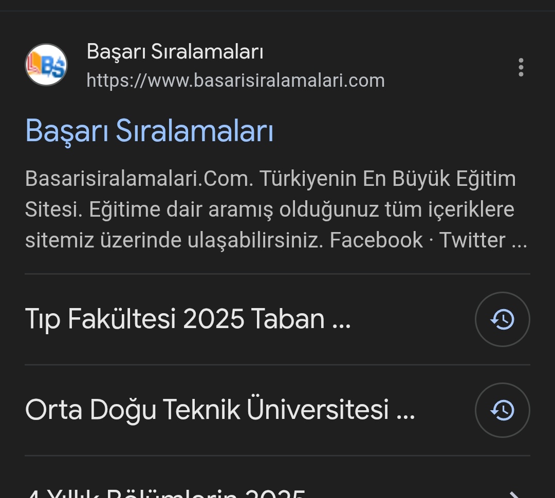 Yök atlas filan hikaye asıl site budur