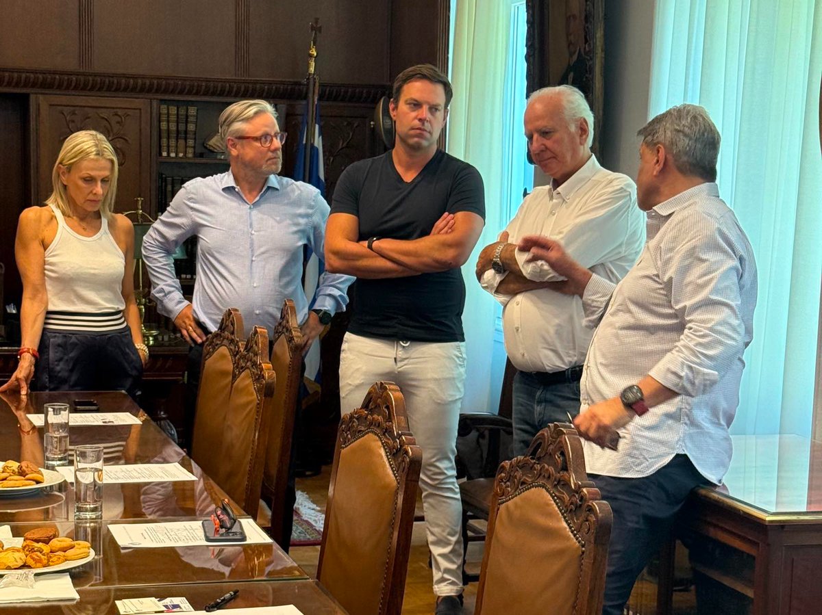 kinima_official's tweet image. Το Κίνημα Δημοκρατίας στο πλευρό του Εμπορικού Κόσμου – Συνάντηση Κασσελάκη με Εμπορικό Σύλλογο Αθηνών
Σημαντική συνάντηση πραγματοποιήθηκε σήμερα στα γραφεία του Εμπορικού Συλλόγου Αθηνών (ΕΣΑ) μεταξύ της διοίκησης του Συλλόγου και του Προέδρου του Κινήματος Δημοκρατίας, κ.…