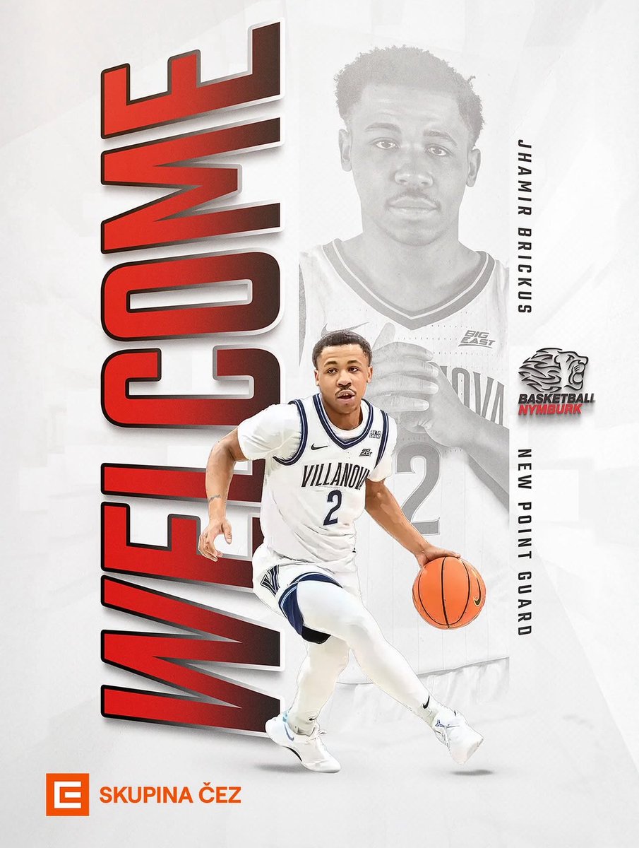 tommygodinjr's tweet image. Former Wildcat Jhamir Brickus has signed with ERA Nymburk, an extremely successful team in the Czech National League
Nymburk is by far the most successful team in the NBL, having won 19 titles since the 2003–04 season. The next closest team has just five
Congratulations Jhamir!