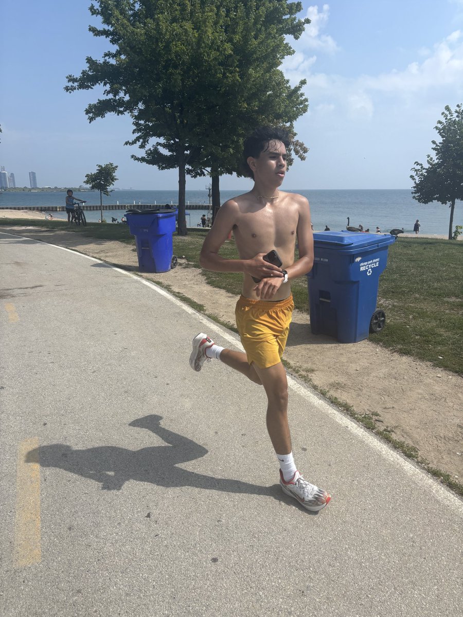 The Astro XC programs spent their last day of summer camp with their annual long run on the lakefront &amp; some beach fun today!