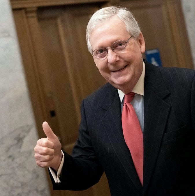 BarronTrumpoo's tweet image. 🚨I want from you to be Honest for this Question:
Should Mitch McConnell be removed from Congress for the good of America?
YES or No?