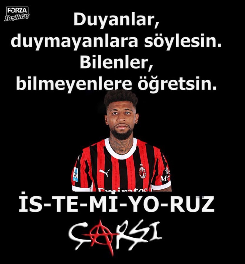 piçerson royal çöpünü istemeyen kardeşlerim favlasın

#emersonroyali̇stemiyoruz