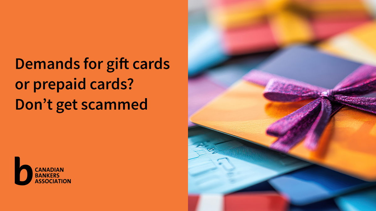 CdnBankers's tweet image. Remember, law enforcement agencies, reputable businesses and other government departments will never ask for gift cards that they did not issue as payment. Stay vigilant and spread awareness to help others avoid these schemes. cba.ca/article/gift-c…
#Scam #Fraud
