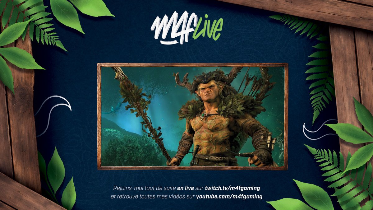 M4fgaming's tweet image. 🔴LIVE
Petit stream jusque 23h et puis ce sera rendez-vous dimanche soir 😎
Quoi qu'il arrive, on met un point final à la campagne des Elfes Sylvains ce soir.
Je crois qu'on aller chatouiller Karlito juste pour le sport !