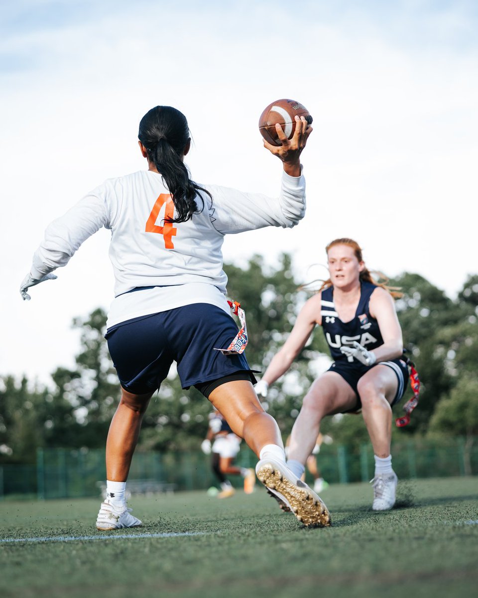 USAFootball's tweet image. Hope @TheWorldGames is ready for 🎯 incoming from @vanitakrouch4
#TWG2025