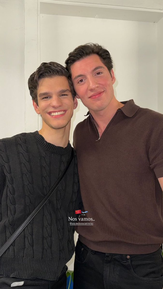 Access Nelson Carreras (@accessnelsonc) on Twitter photo La dupla que parte en unos días a Shanghái, China como Nathan Leopold y Richard Loeb en #ThrillMe. 🇲🇽✈️🇨🇳
— <a href="/SoyNelsonC/">Nelson Carreras Oficial</a> vía Instagram Stories de luisanduaga_ La dupla que parte en unos días a Shanghái, China como Nathan Leopold y Richard Loeb en #ThrillMe. 🇲🇽✈️🇨🇳
— <a href="/SoyNelsonC/">Nelson Carreras Oficial</a> vía Instagram Stories de luisanduaga_
