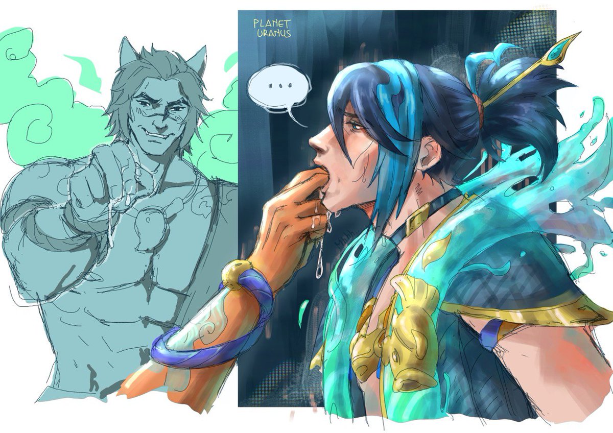 Spirit Blossom Springs Sett x Aphelios🔞
#Settphel #settphelios #spiritblossomsprings