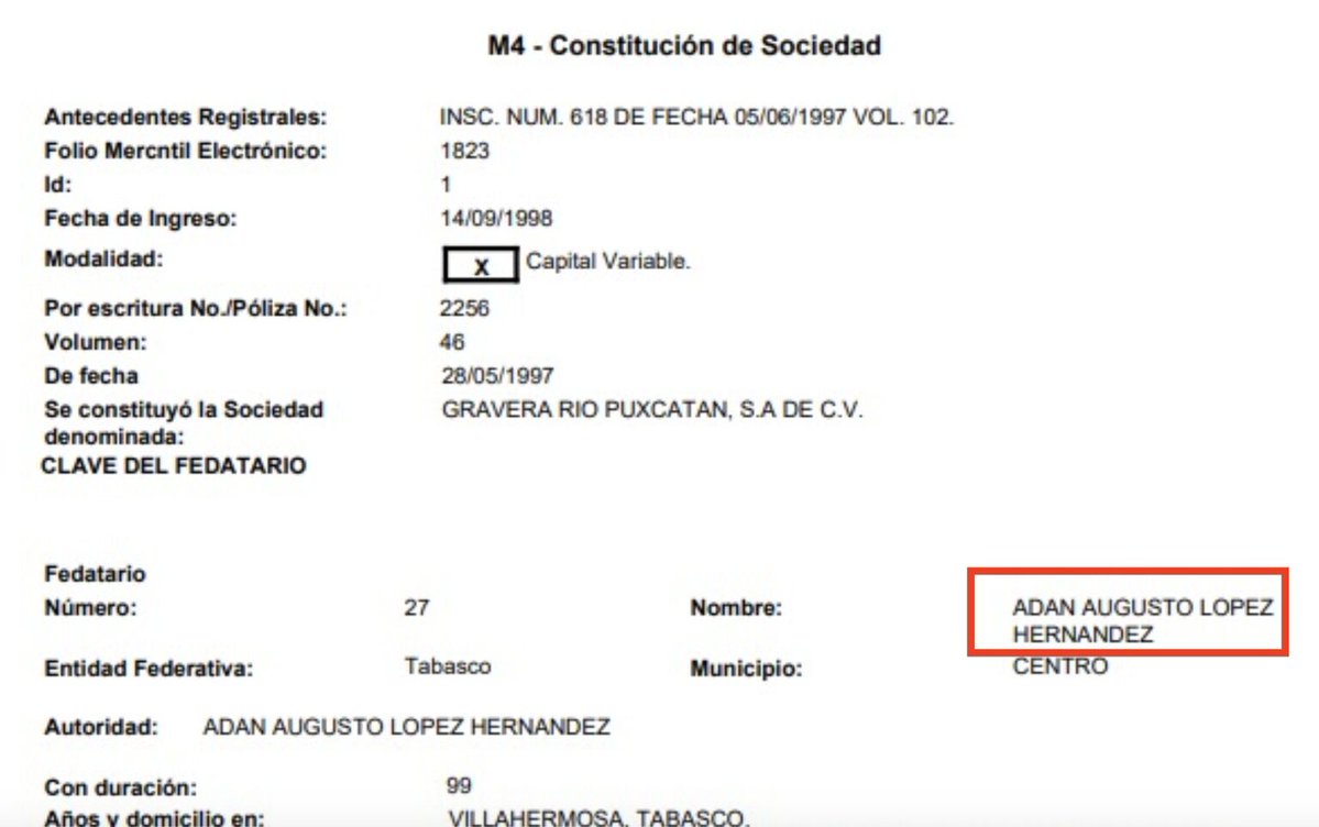 Jorge Garcia Orozco (@jorgegogdl) on Twitter photo El gobierno de México de <a href="/Claudiashein/">Claudia Sheinbaum Pardo</a> otorgó un contrato de 14 millones de pesos a un hermano de Hernan Bermudez Requena "La barredora', la empresa fue registrada por <a href="/adan_augusto/">Adán Augusto López H</a>, mi nota de hoy en <a href="/emeequis/">Emeequis</a> El gobierno de México de <a href="/Claudiashein/">Claudia Sheinbaum Pardo</a> otorgó un contrato de 14 millones de pesos a un hermano de Hernan Bermudez Requena "La barredora', la empresa fue registrada por <a href="/adan_augusto/">Adán Augusto López H</a>, mi nota de hoy en <a href="/emeequis/">Emeequis</a>