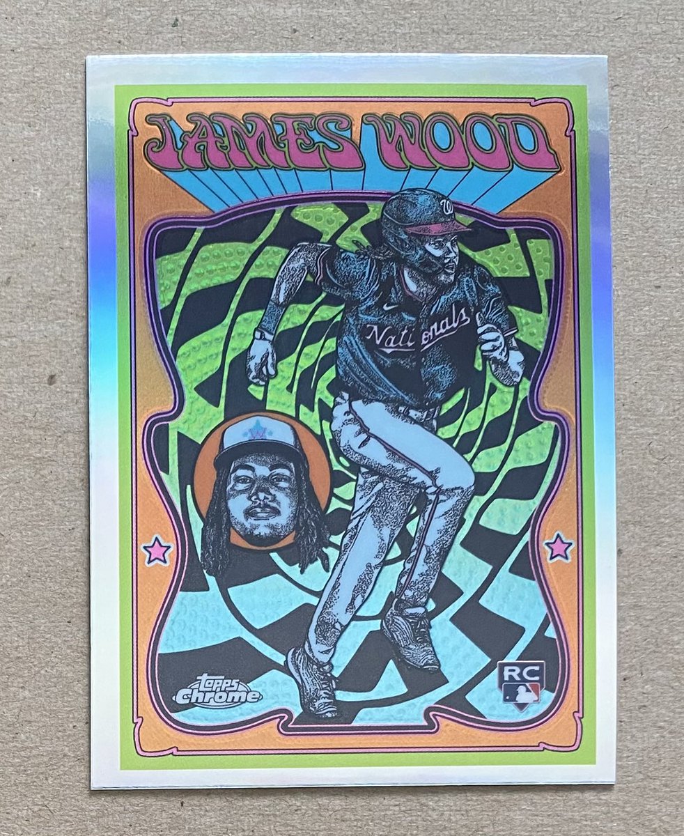 MCL723's tweet image. Happy birthday case hit to me!!!! James Wood Ultra Violet All Stars (1:686)
None sold yet - for sale $450 shipped