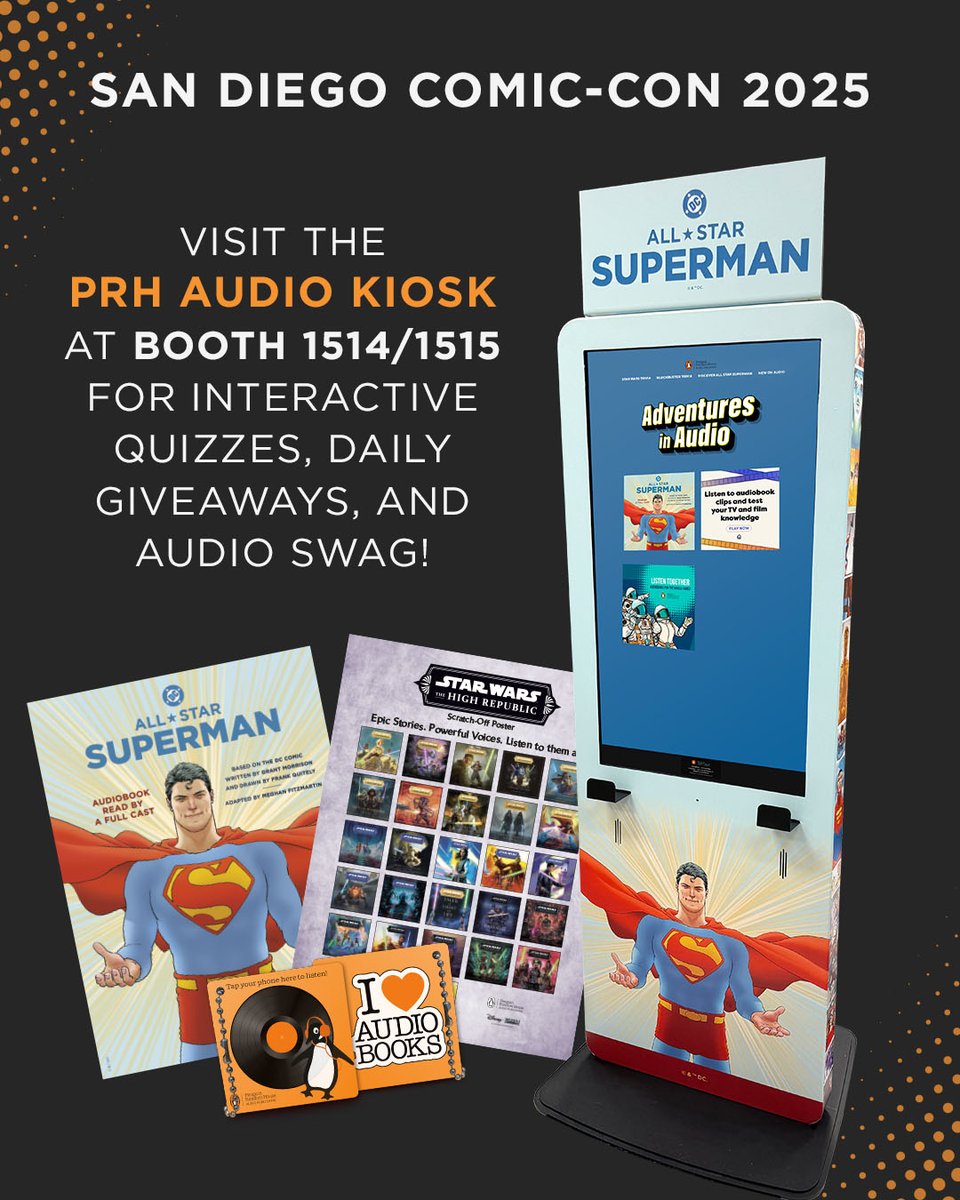 We're excited for the start of #SDCC tomorrow!! <a href="/Comic_Con/">Comic-Con International</a>⁣⁣
⁣⁣
Come visit us at Booth# 1514-1515 for author signings, giveaways, exclusive SDCC merch and more! Keep an eye on our social accounts to see what we are doing all weekend! ⁣⁣
⁣⁣
See you there!