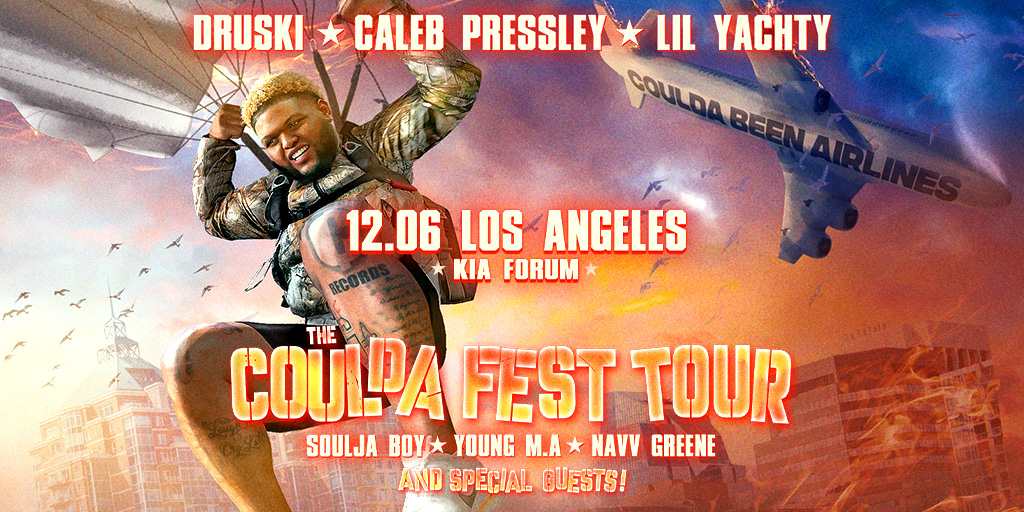 thekiaforum's tweet image. Presale is UNDERWAY NOW for @Druski's Coulda Fest Tour! Use code "INGLEWOOD" 🎟️: bit.ly/Druski2025TW
Venue presale ➡️ NOW - Friday, July 25 at 9am
Public onsale ➡️ Friday, July 25 at 10am