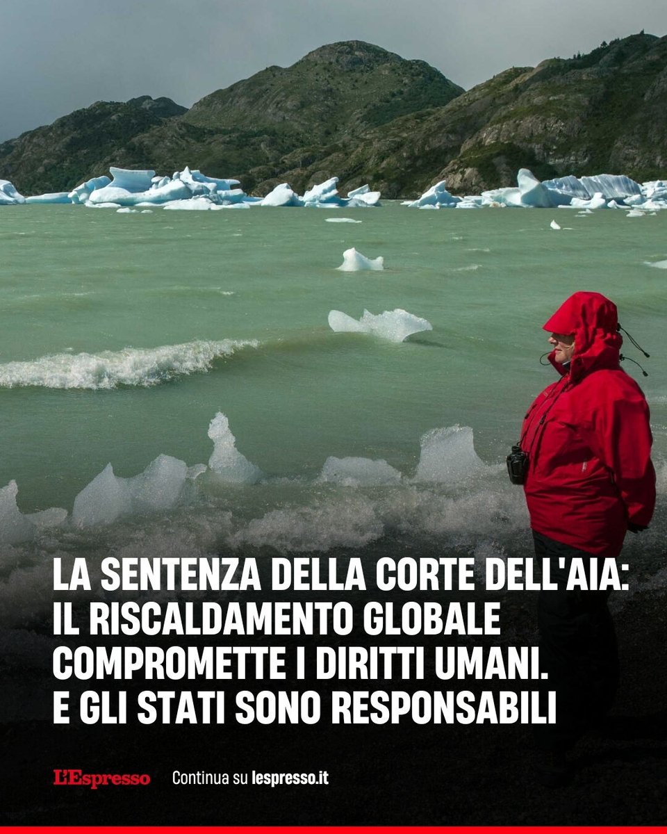 espressonline's tweet image. Erano stati gli studenti di Vanuatu, arcipelago nel Sud Pacifico, a chiedere l'intervento dell'Onu nel 2019. Il ministro della piccola Nazione: "È una pietra miliare storica per l'azione climatica" che ispirerà "nuove azioni giudiziarie" nel mondo
lespresso.it/c/sostenibilit…