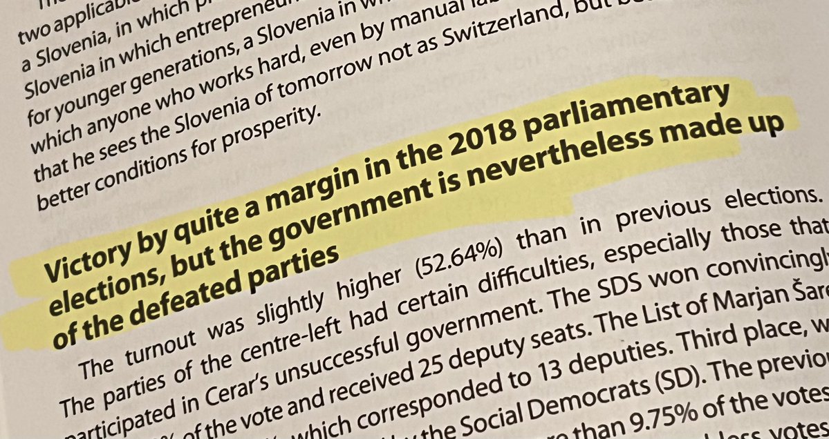 poxesfoxes's tweet image. Reading some passages from a book about the Slovenska demokratska stranka (Slovenian Democratic Party).
Funny how this keeps happening throughout Europe. 👇🏼