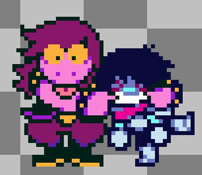 DigiSprites's tweet image. my attempt at kris with visible eyes #deltarune