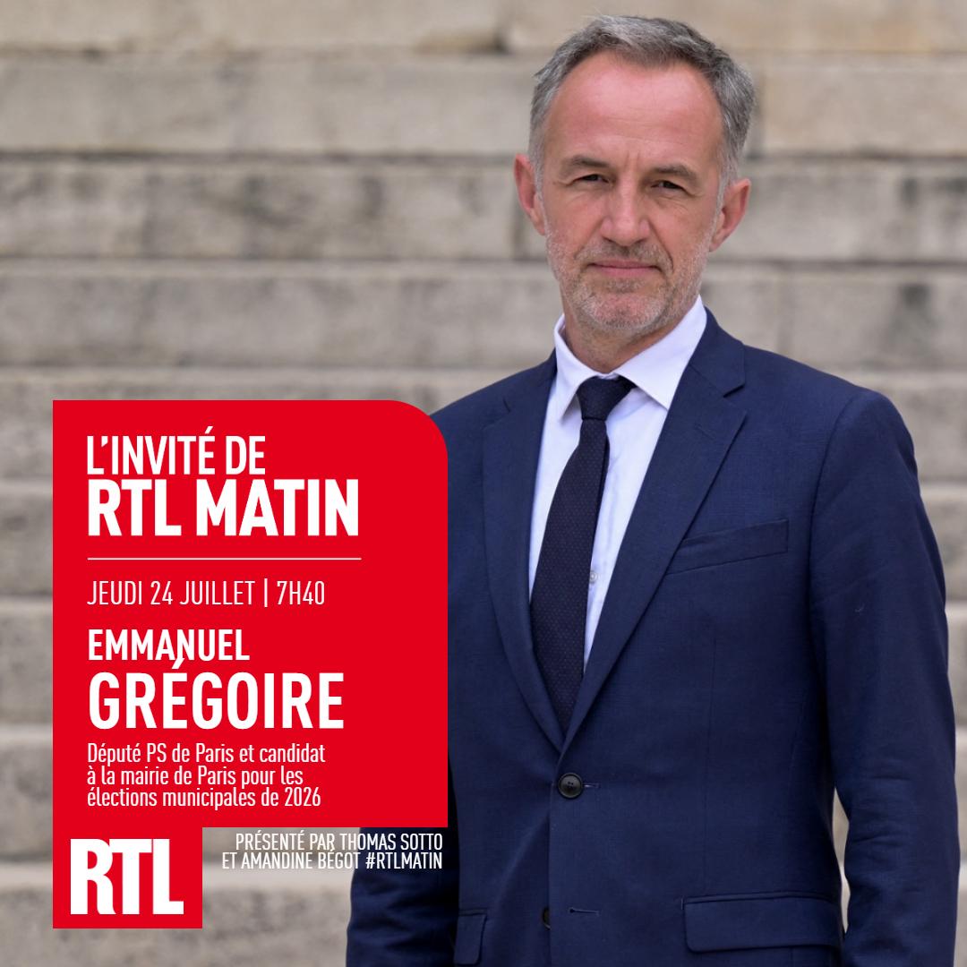 RTLFrance's tweet image. Paris 2026 : Mise en examen depuis 2021, Rachida Dati, la ministre de la Culture, va être renvoyée devant le tribunal dans l'affaire Ghosn.
Son principal opposant pour les élections municipales de 2026 à Paris, Emmanuel Grégoire, candidat du PS, estime que « Paris mérite un…