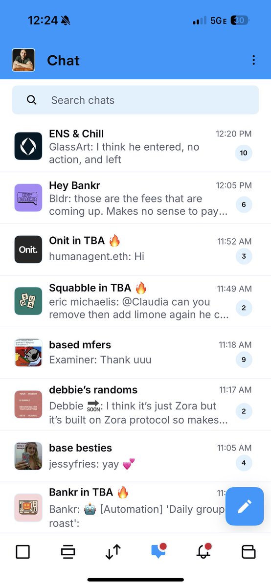 It feels incredible to be working on a product again that isn’t DAUs, but MinuteAUs 

<a href="/baseapp/">Base app</a> + <a href="/xmtp_/">XMTP</a> 

First product I’ve ever used in crypto daily, let alone hourly. 

Hasn’t even really gotten started yet.