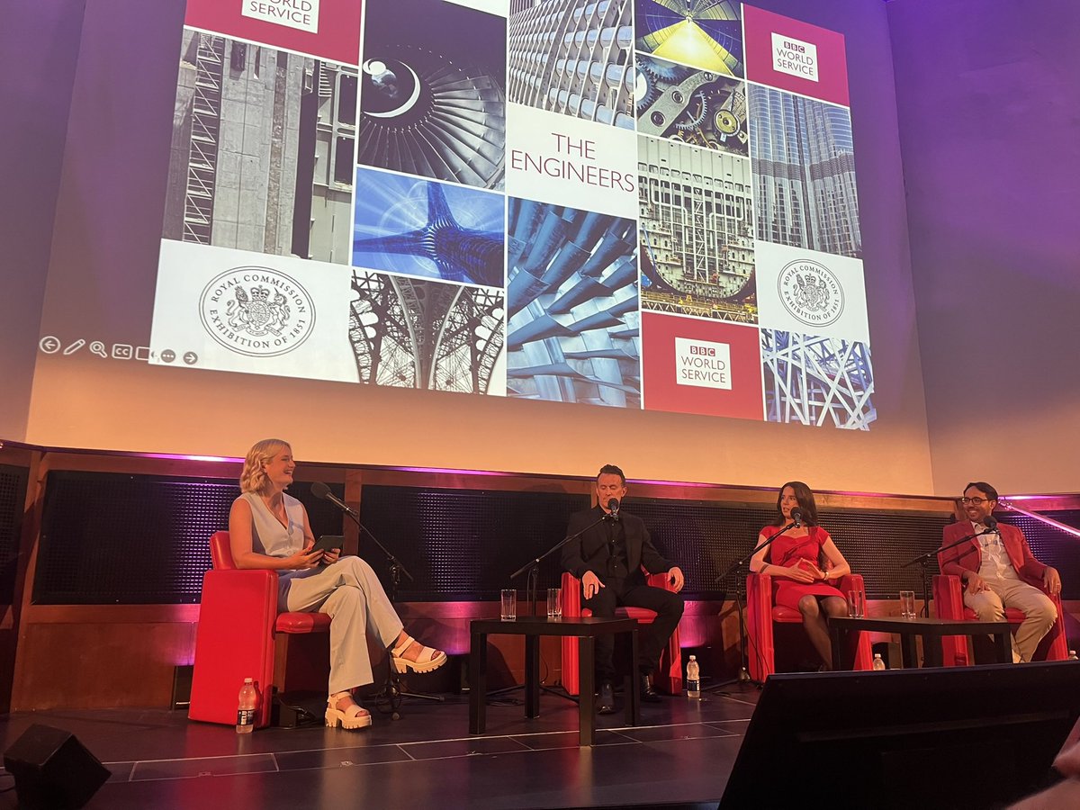 CarolineSteel3's tweet image. How will bubbles, brain implants and digestible electronics improve our future? 🫧 🧠 💊
I had a great time last night asking @tomoxl, @kramadi and Eleanor Stride about their pioneering work.
Will share the final radio/TV show soon.