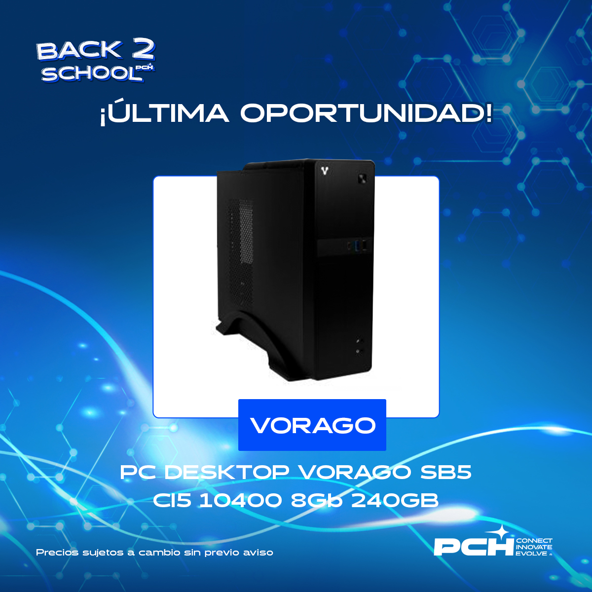 PCH_Connect's tweet image. 🚨 ¡LLegó #Back2School a @PCH_Connect!
Visita la landing con promos exclusivas para este regreso a clases con lo mejor en tecnología🤩👌
🎒 ¡Prepara tu negocio o aula con visión!
🔗 Aquí ⬇️
shop.pchconnect.com/back-2-school-…
#RegresoAClases2025 #Tecnología