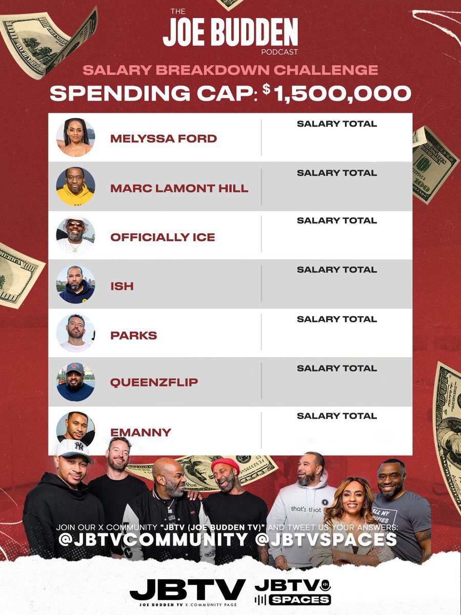 JBTVCommunity's tweet image. Mandii chimes in on the JBTV salary challenge and co-signs one with Mel being paid the least.