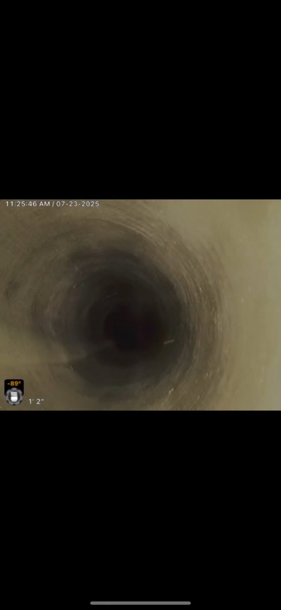 Before and after on another reline. 1 hour and 20 minutes. Saved the customer from having to rip into a wall in their historic home. 

White River Sewer Solutions , a Smith Plumbing Company ✅