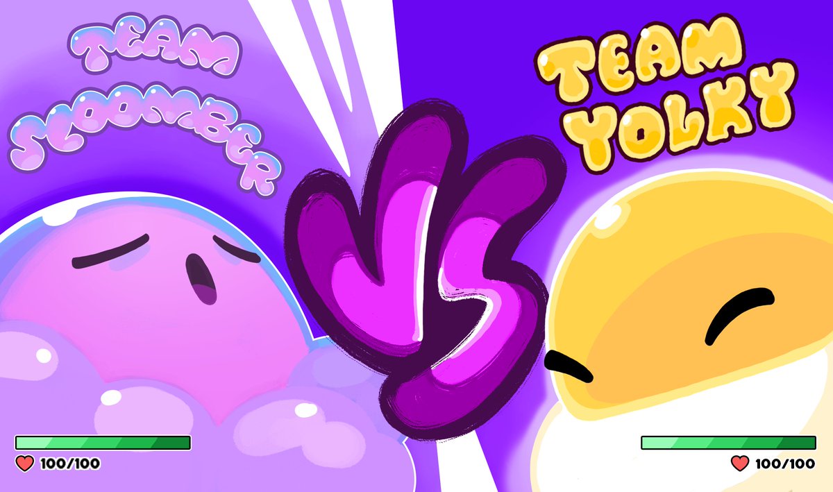 Howdy, Ranchers! ✨ We're holding our annual battle-royale-style Community Event over on the official Slime Rancher Discord channel. This year, it's Team Sloomber versus Team Yolky! If you'd like to join, the games kick off August 3.

🤠 discord.gg/slimerancher