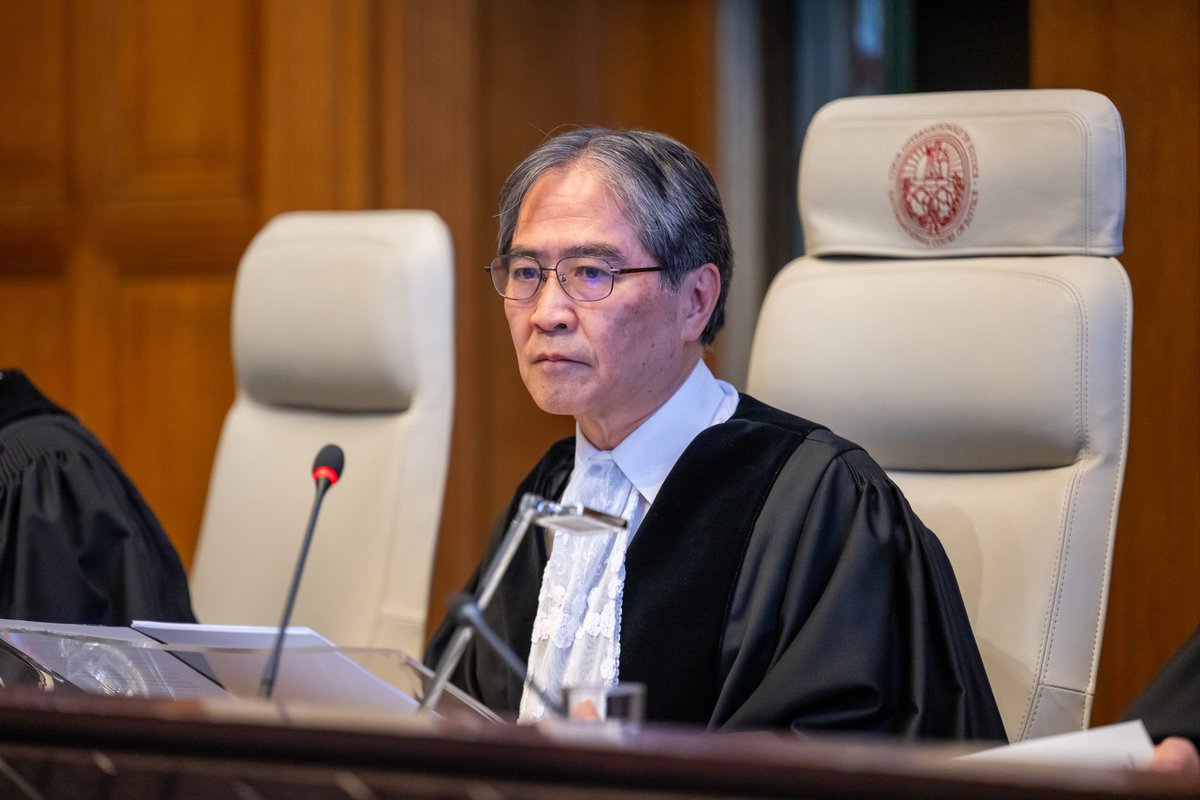 CIJ_ICJ's tweet image. MULTIMEDIA: Photos and videos of the reading of the #ICJ Advisory Opinion on States Obligations in Respect of Climate Change are available here: go.icj-cij.org/3GZPqHK