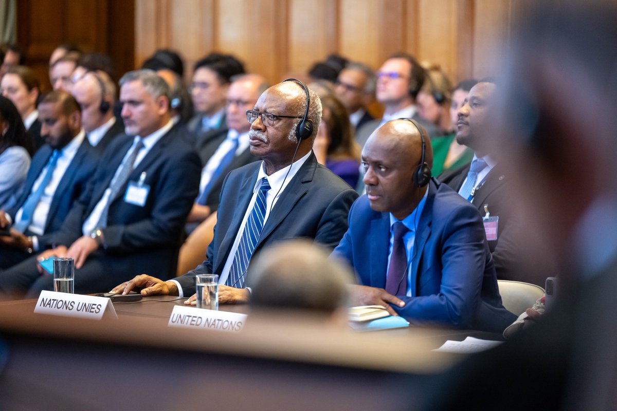 CIJ_ICJ's tweet image. MULTIMEDIA: Photos and videos of the reading of the #ICJ Advisory Opinion on States Obligations in Respect of Climate Change are available here: go.icj-cij.org/3GZPqHK