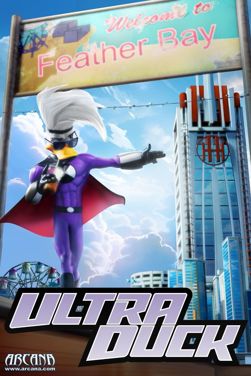 KoniWaves's tweet image. I'm so excited for @arcanastudio and their new animated movie, Ultra Duck! I got my start with Arcana and to see them come so far is amazing!
