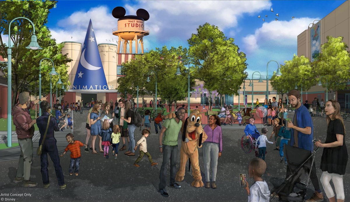 imemegination's tweet image. I fixed the future Walt Disney Studios area at Disney&apos;s Hollywood Studios