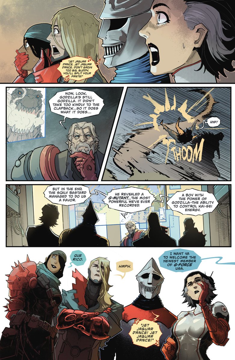 IDWPublishing's tweet image. The Americans have just discovered the ultimate tool in the fight against kaiju: a young boy named Jacen with the power of Godzilla. This boy will either save the world…or bring about its doom.
#GodzillaKaiSei #1 is on sale at LCS NOW!
#GodzillaComics #Godzilla #KaiSeiEra
