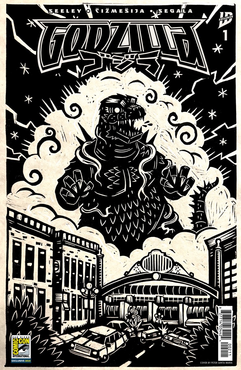 IDWPublishing's tweet image. The Americans have just discovered the ultimate tool in the fight against kaiju: a young boy named Jacen with the power of Godzilla. This boy will either save the world…or bring about its doom.
#GodzillaKaiSei #1 is on sale at LCS NOW!
#GodzillaComics #Godzilla #KaiSeiEra