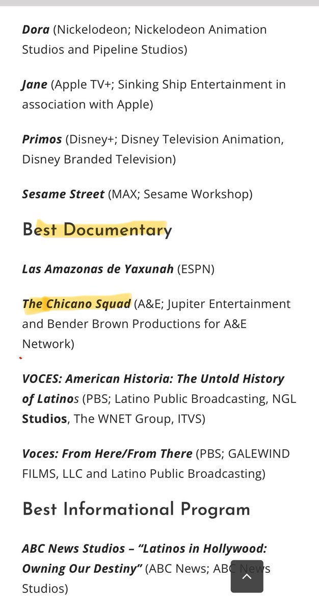 AdrianGarciaHTX's tweet image. Bravo @SergioSelvera @AETV for being nominated for an @ImagenFound award for #BestDocumentary! Grateful for the original members for sharing their stories, it opened the door for so many. Also, recognizing the officers who would later join the squad and who sacrificed as well! 🙏🏼