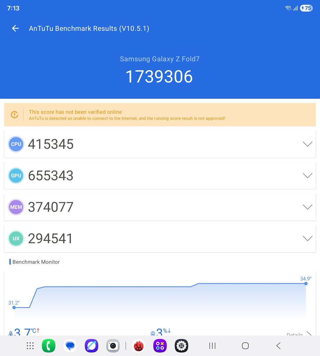 WigettaGaming's tweet image. Latest Galaxy phones benchmark! 
Galaxy Z Fold6 vs Z Fold SE vs S25 Ultra vs Z Fold7

Which one do you prefer?

For me, the Galaxy S25 Ultra. :)