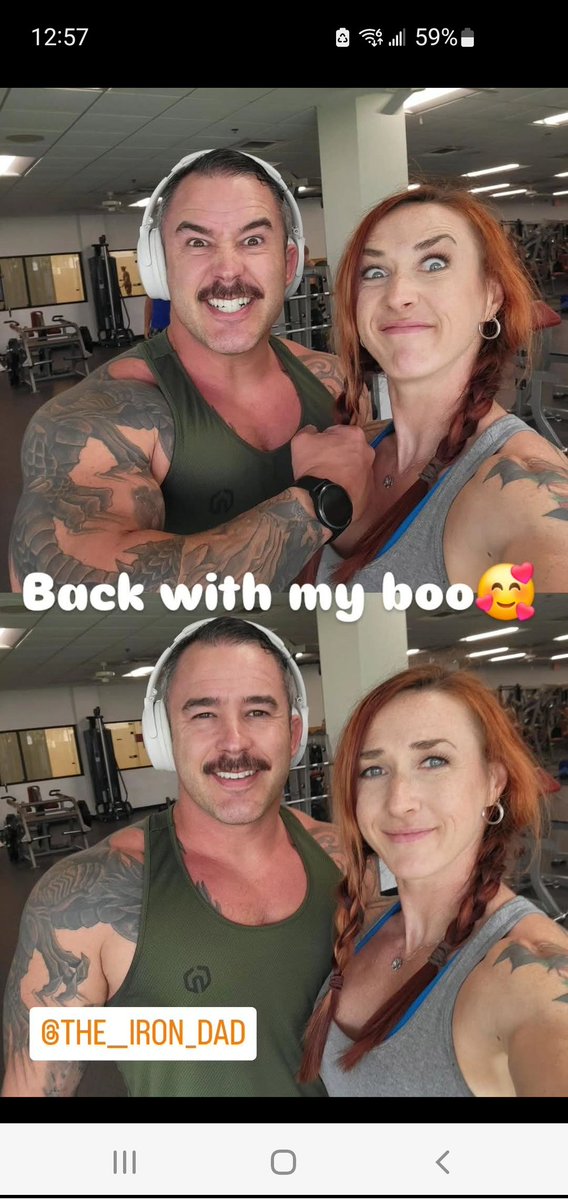 IronDadGames's tweet image. Aging like whiskey. Family time this week, then we back at it Monday. Big announcements next week !
#gains #gaintrain #fitcouple