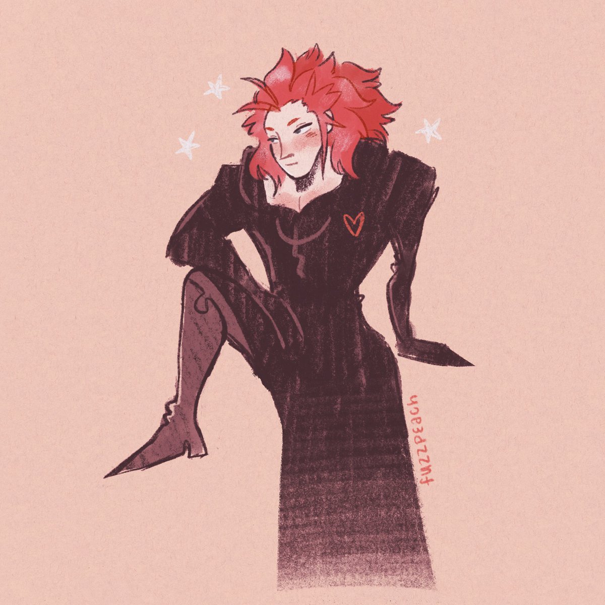 eclairlarme's tweet image. long time no axel kingdomhearts..