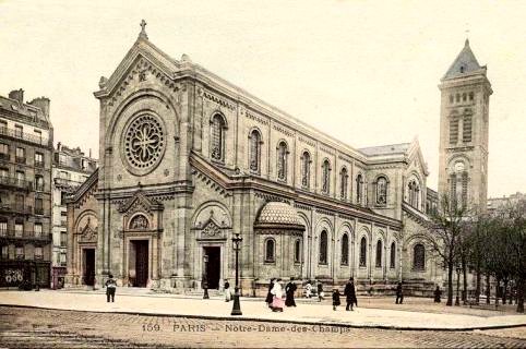 ParisAMDParis's tweet image. 馃摲 脡glise Notre-Dame des champs.
Ann茅es 1900. Paris 6e Montparnasse