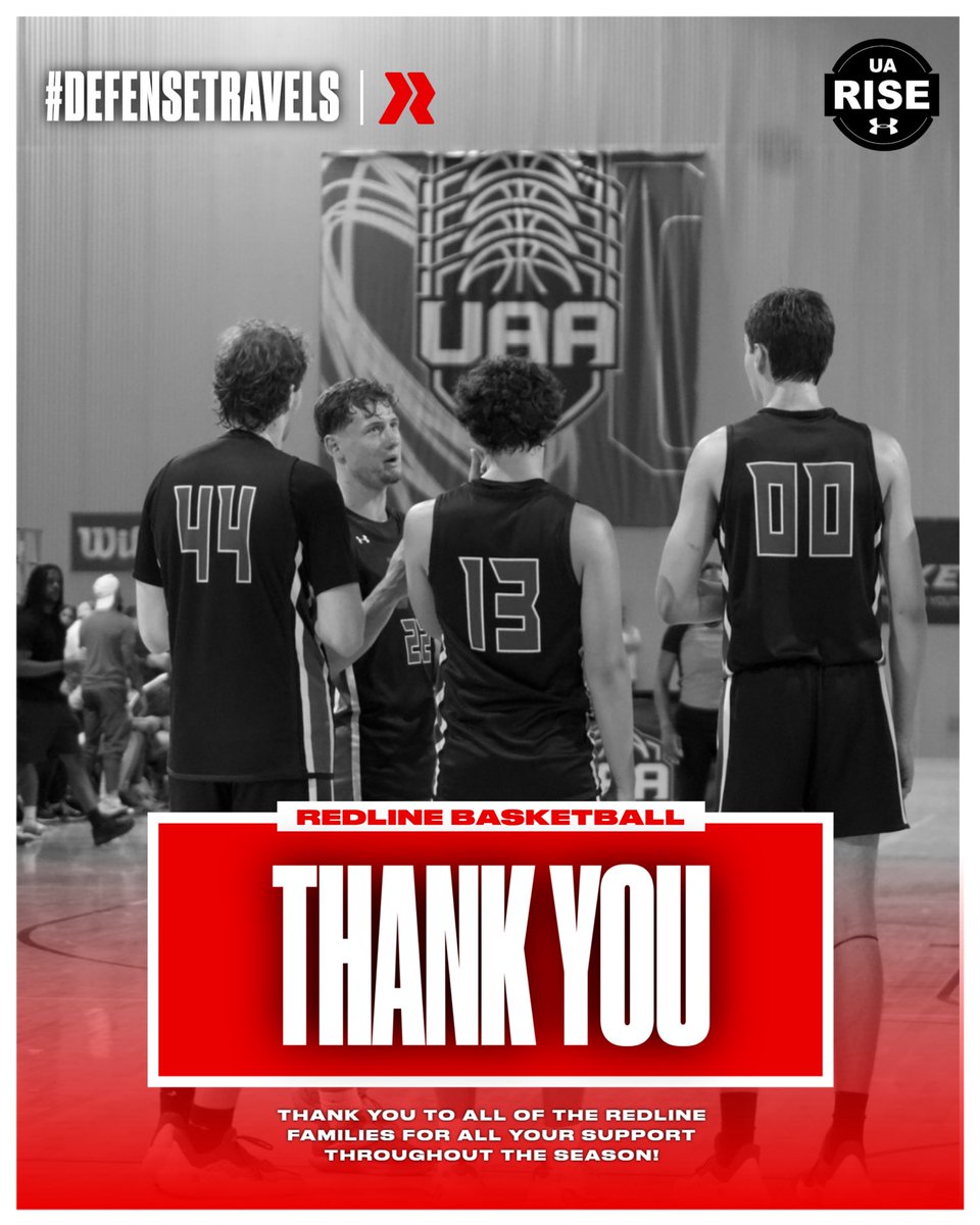 We want to give a special thanks to all of the amazing families in our program and everyone that has supported us and our players throughout this season! Redline is moving in the right direction and it couldn’t be done without everyone’s support! 📈🙌🏼

Thanks! ❤️

#DefenseTravels