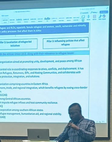 ARN_africa's tweet image. Empowering #RefugeeLeadership in Africa! To make real change, RLOs must set the #GRF2027 agenda — not just be invited. With support from @Oxfam in Geneva and a focus on regional instruments, we can bridge local voices to global decision-making. #Advocacy #Africa #Refugees
