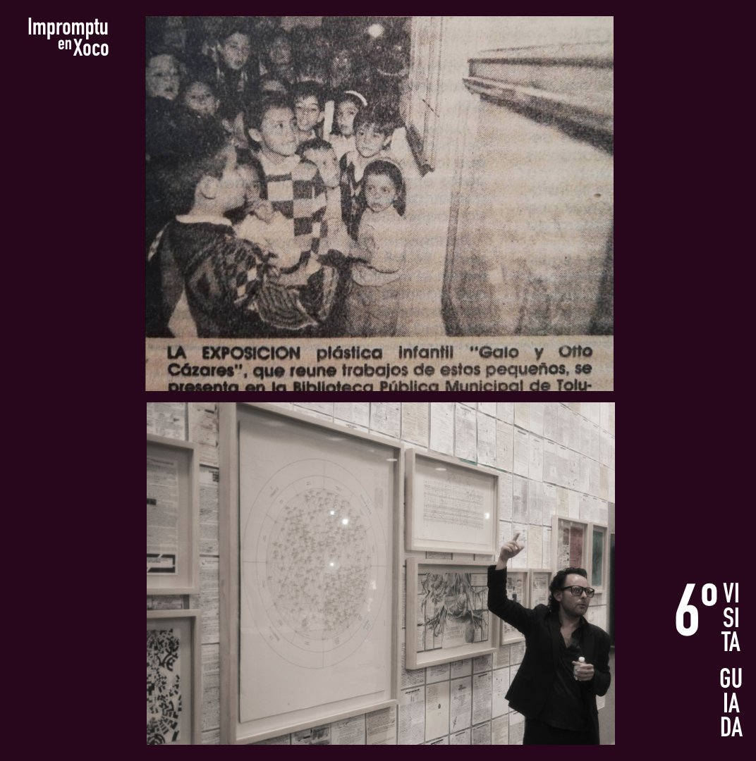 ¿Dando Visitas Guiadas desde 1988 o k Ase?

6º Visita Guiada por «Impromptu en Xoco»
¿Vienen?

🗓️ Viernes 25 de Julio
🕦 18:00 horas
📍 Vestíbulo del IMER (Instituto Mexicano de la Radio)
Real de Mayorazgo 83 Colonia Xoco
🎫 Entrada libre