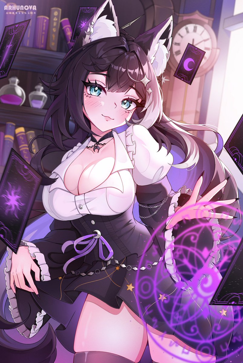 _witchymochi's tweet image. 𝔖𝔥𝔢'𝔰 𝔦𝔫𝔱𝔬 𝔰𝔲𝔭𝔢𝔯𝔰𝔱𝔦𝔱𝔦𝔬𝔫𝔰
𝔅𝔩𝔞𝔠𝔨 𝔠𝔞𝔱𝔰 𝔞𝔫𝔡 𝔳𝔬𝔬𝔡𝔬𝔬 𝔡𝔬𝔩𝔩𝔰
🎨@arhunova_
✨️#mochidoodles ✨️#vtuber
